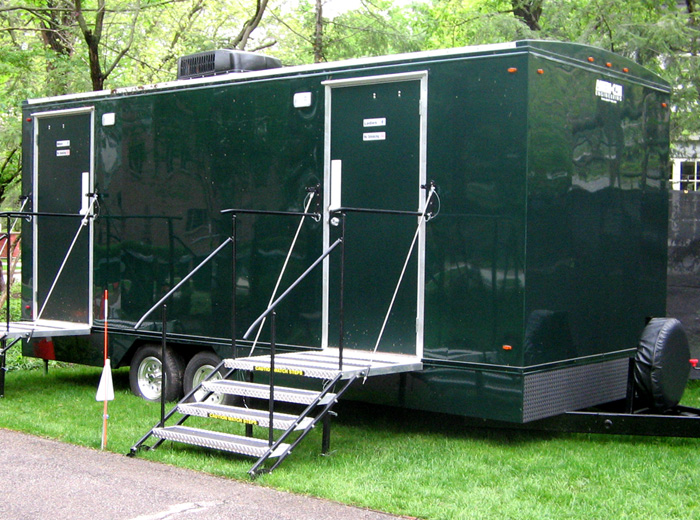 Indys luxury portapotty trailer rentals