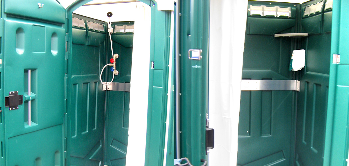 Indianapolis Portable hot water shower stall Rentals